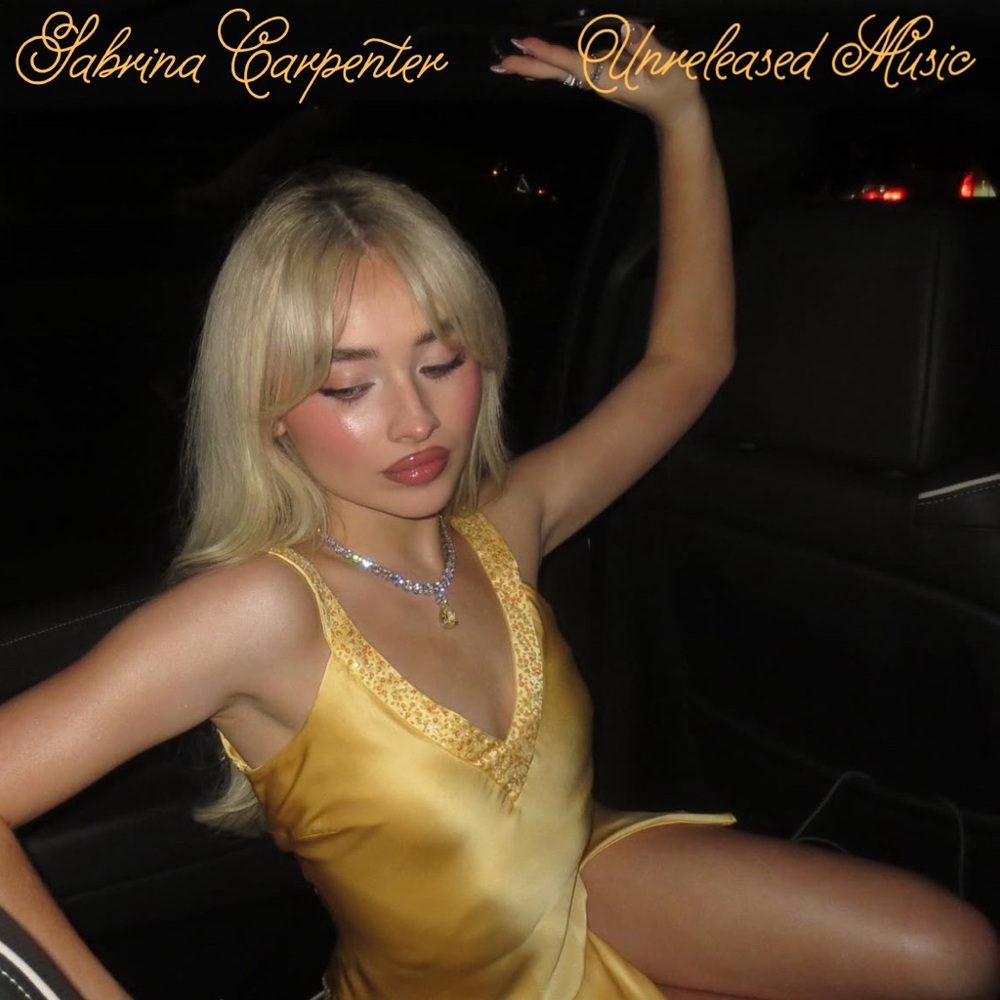 fanmade sabrina carpenter unreleased song cd!